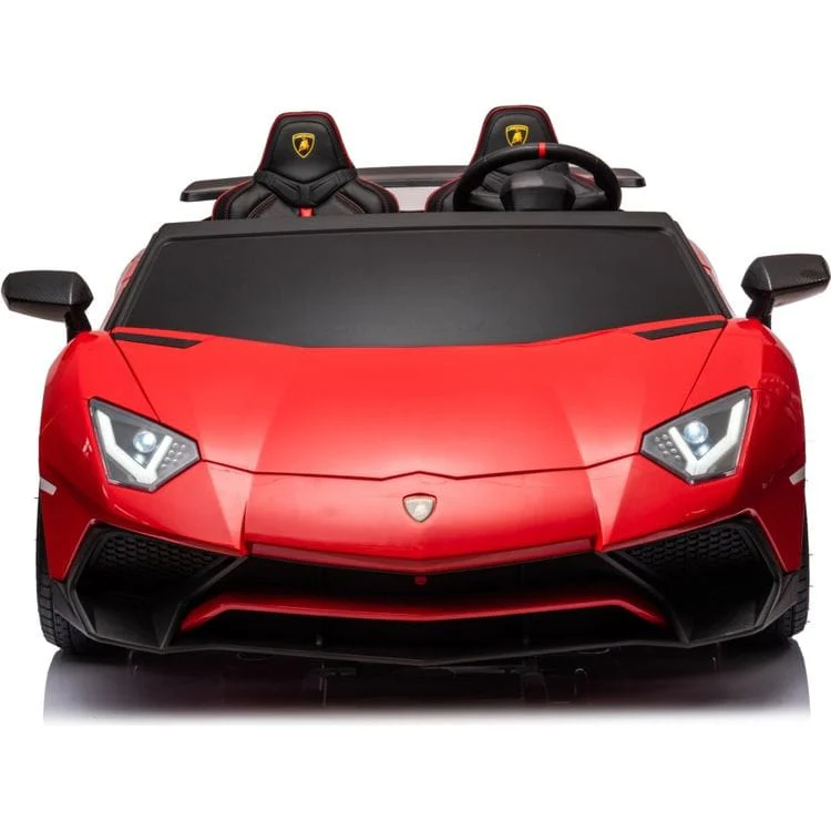24V Lamborghini Aventador 2 Seater Ride on Car for Kids - Red - Image 5