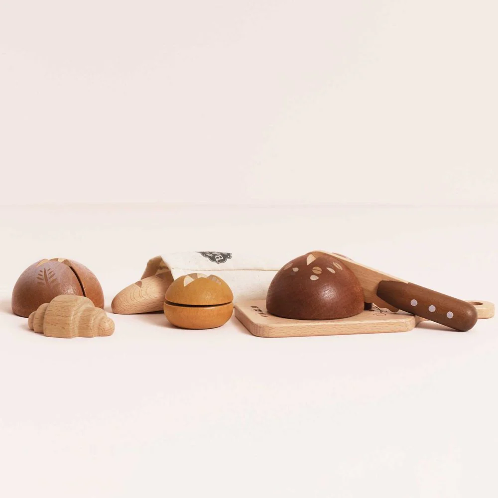 Artisan Bread and Knife Pretend Play Set - Image 2
