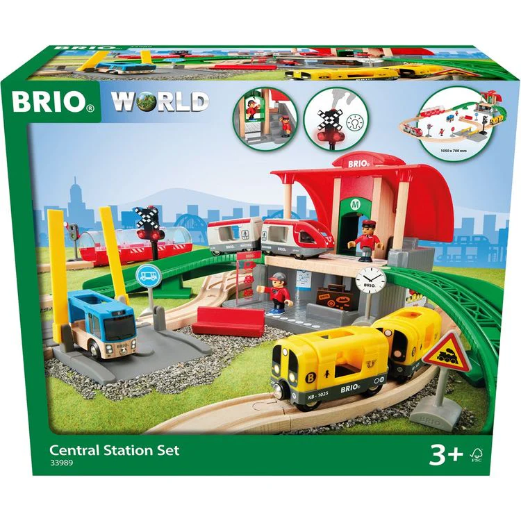 37 Piece Central Station Toy Train Set