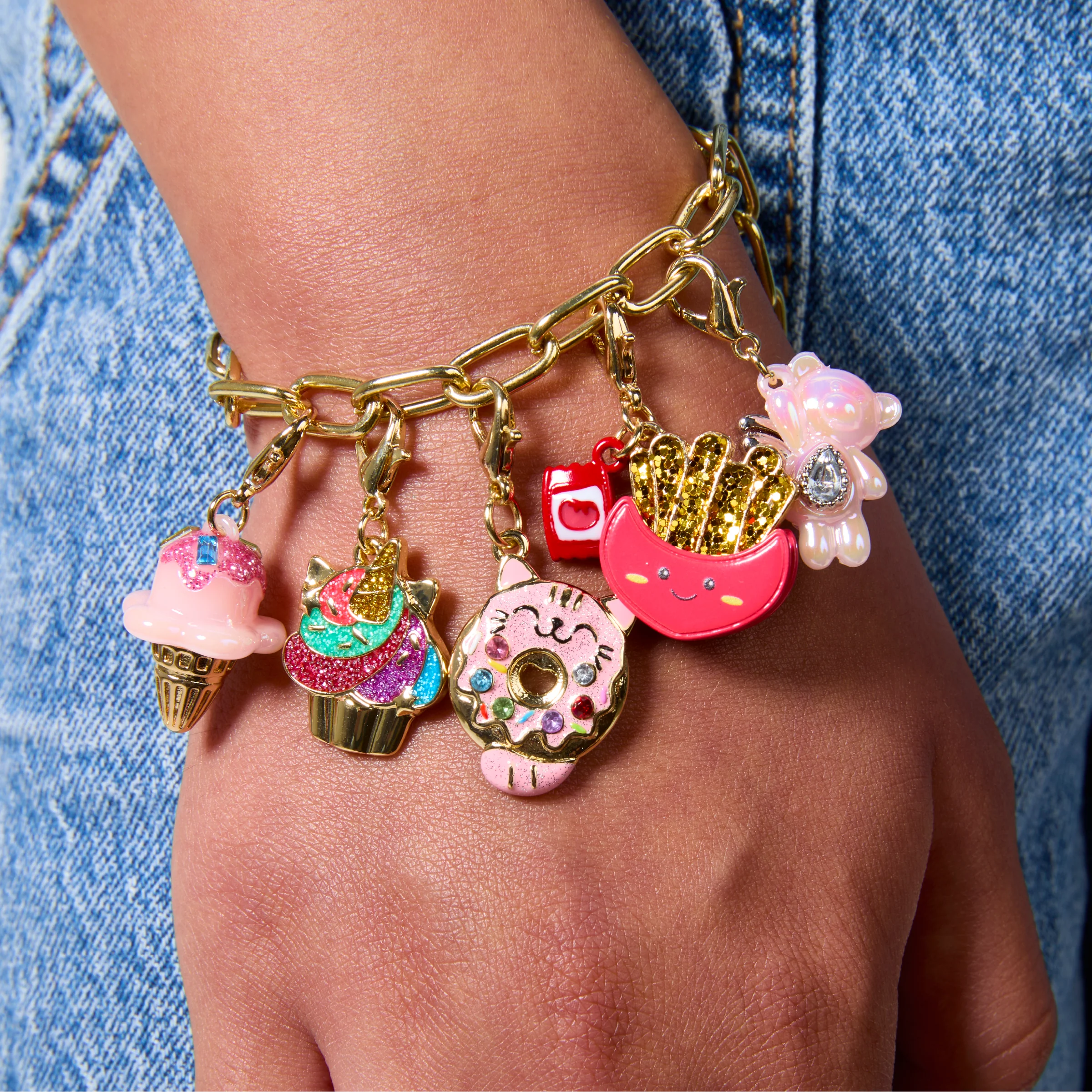 Charm Squad Kitty Donut Charm - Image 2