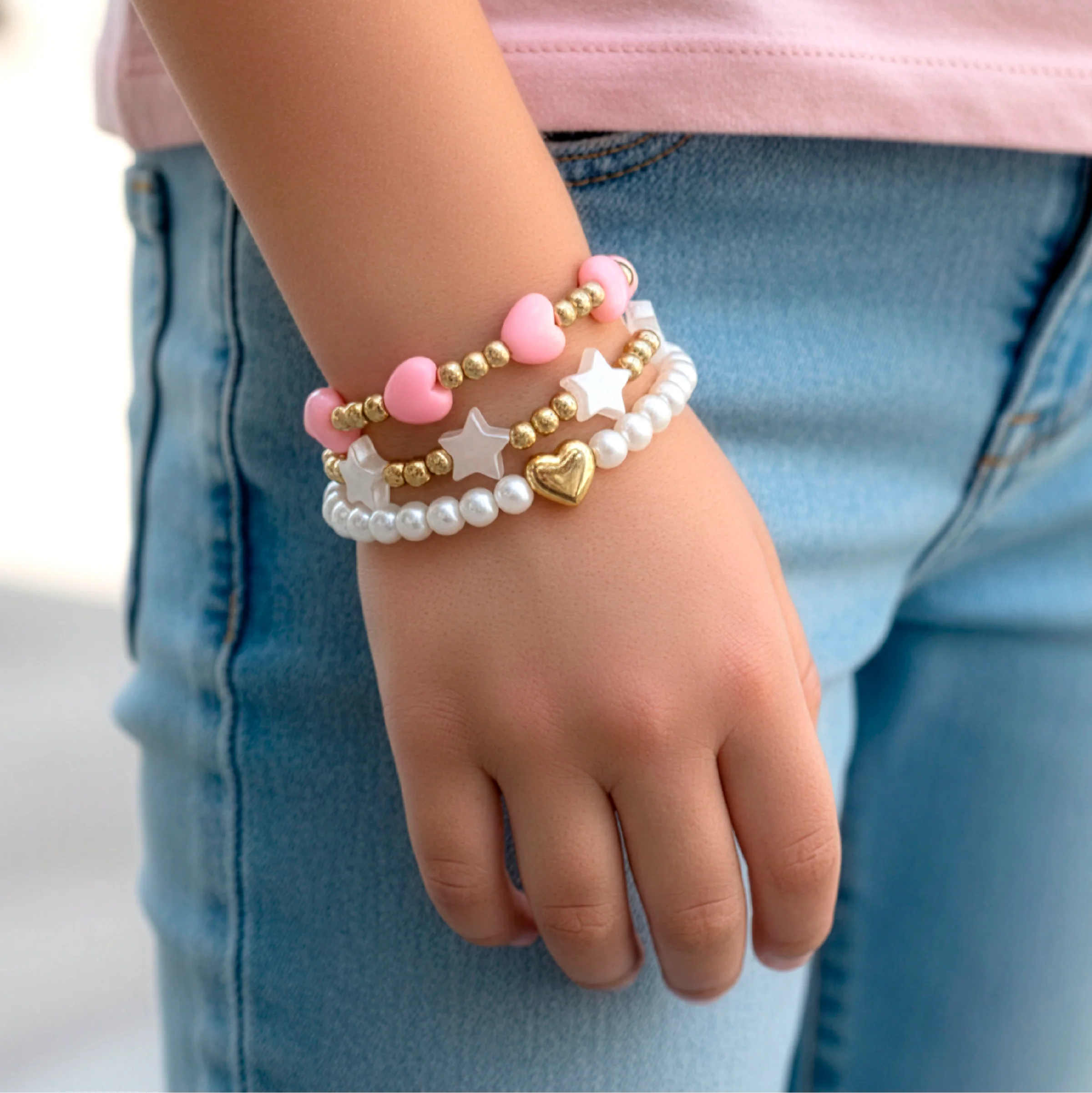 Charm Squad Pearl Bracelet - Image 2
