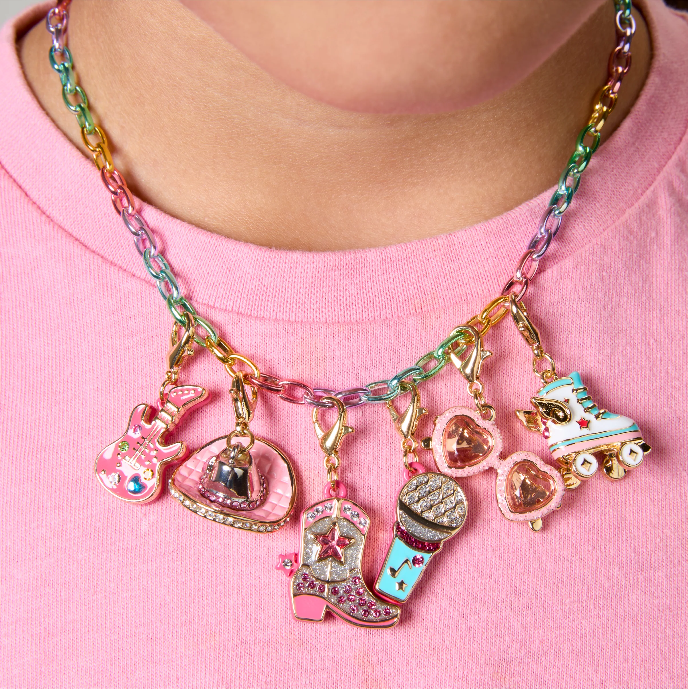 Charm Squad Rainbow Necklace - Image 2
