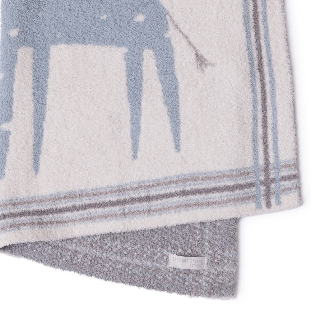 CozyChic Giraffe Stroller Blanket - Raindrop Multi - Image 2
