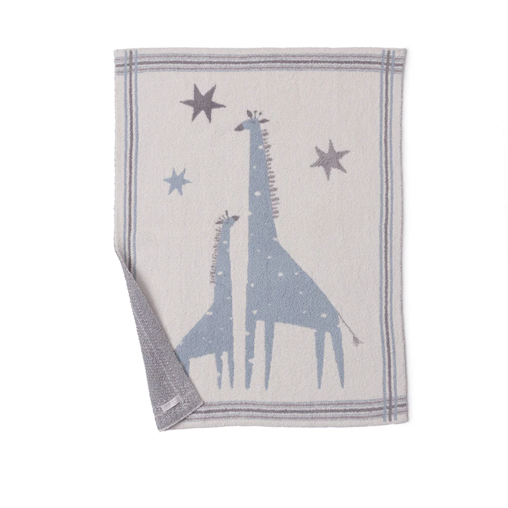 CozyChic Giraffe Stroller Blanket - Raindrop Multi - Image 3
