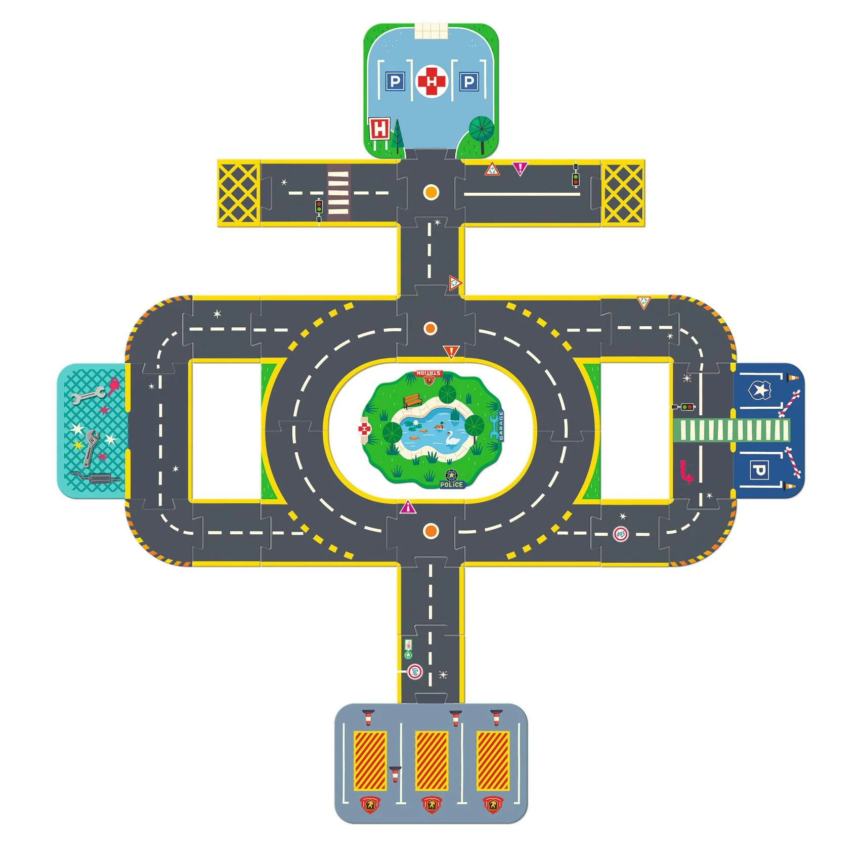 Crazy Motors Puzzle'Up Ville - Image 11