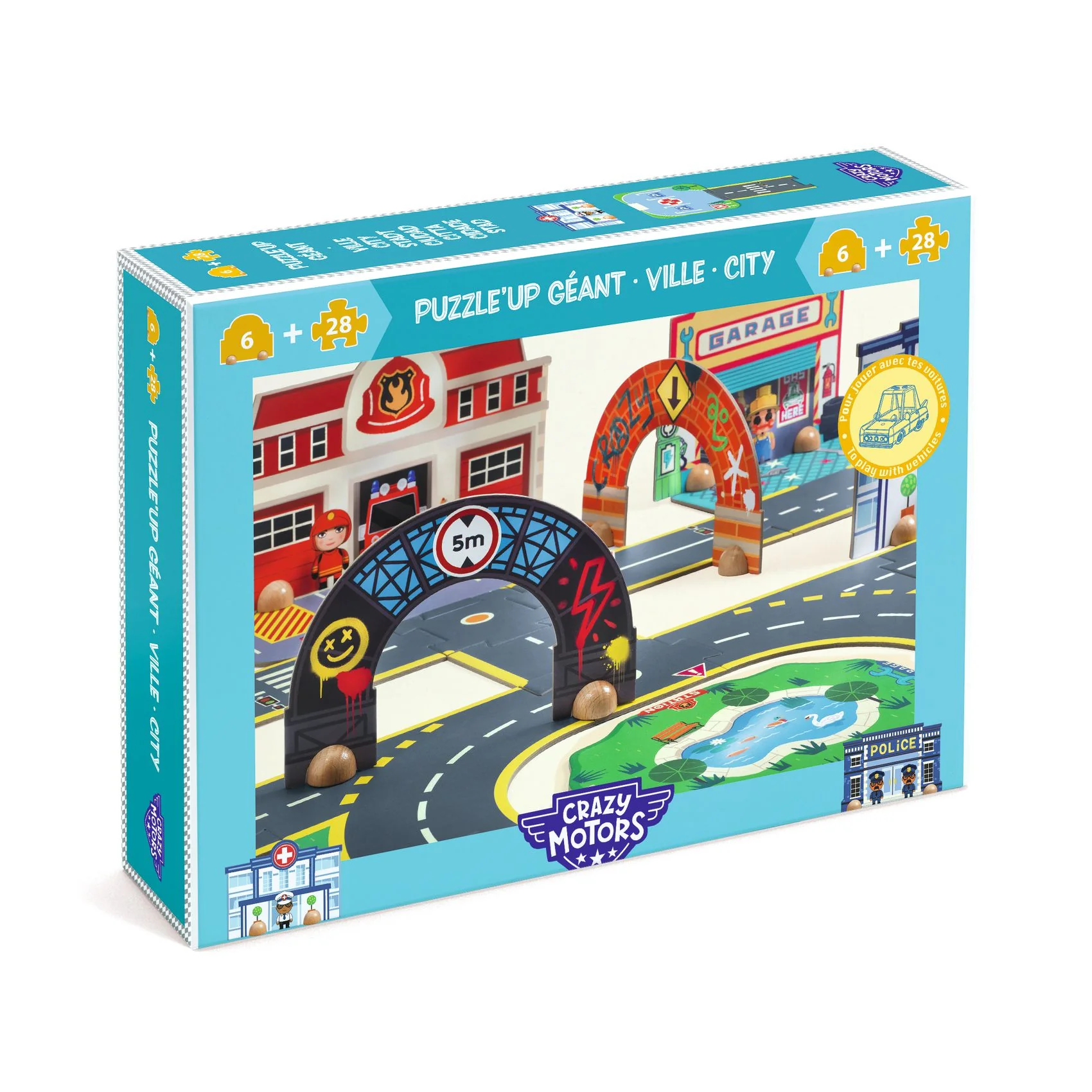 Crazy Motors Puzzle'Up Ville - Image 19