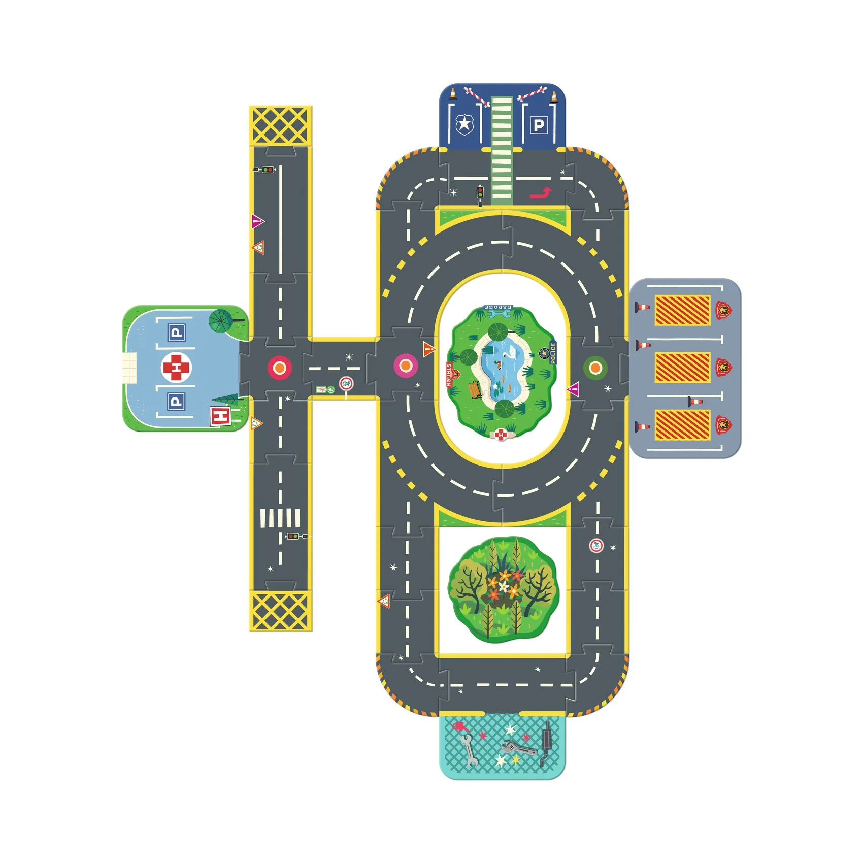 Crazy Motors Puzzle'Up Ville - Image 7