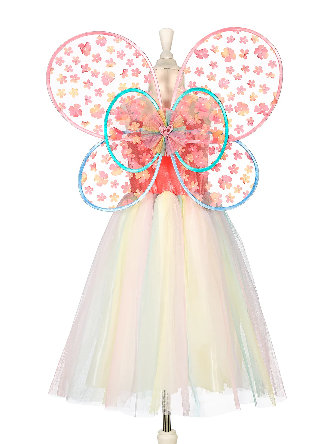 Flora Dress & Wings Set (Green) - 3-4 Years - Image 3