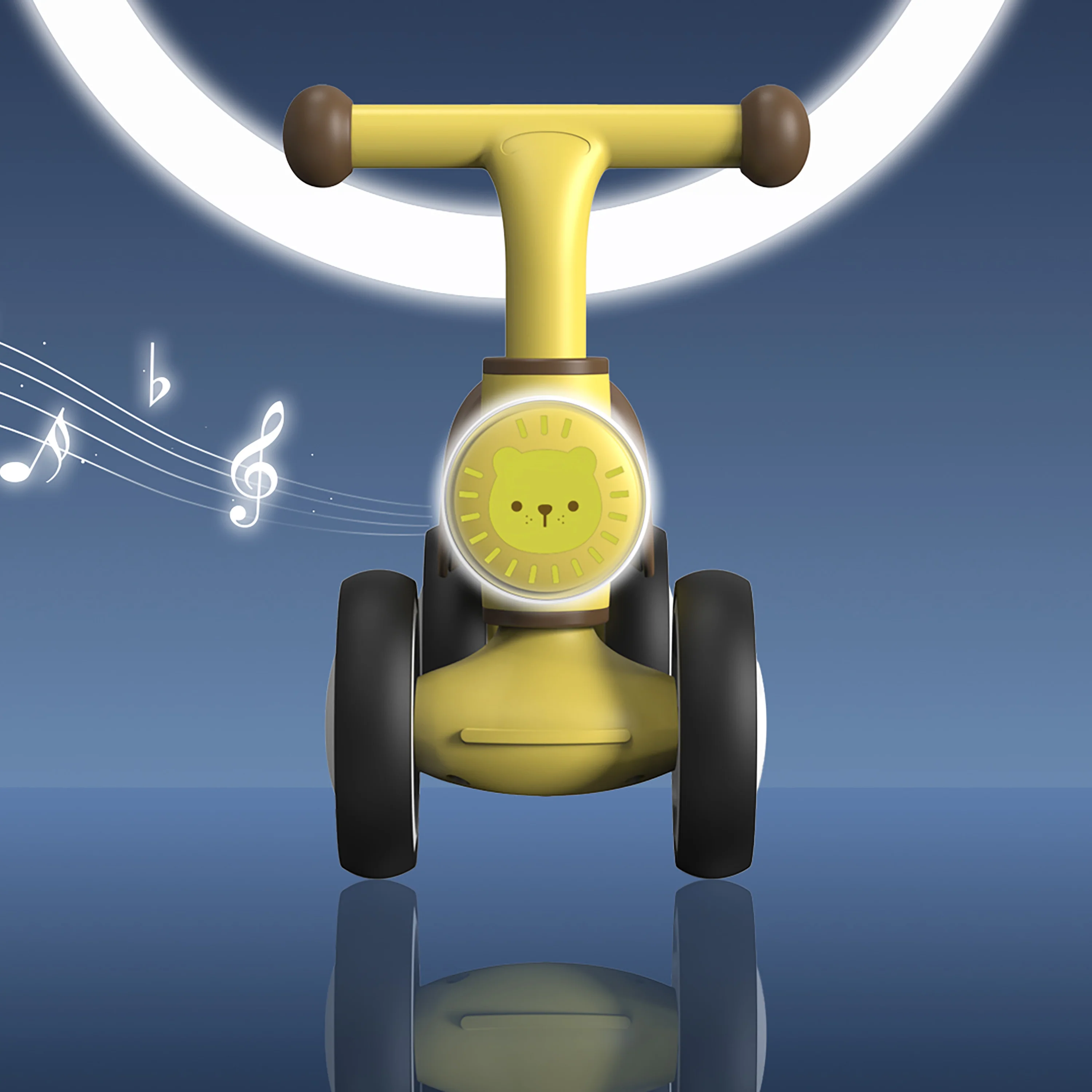 Freddo Nature Navigator Balance Bike - Yellow - Image 2