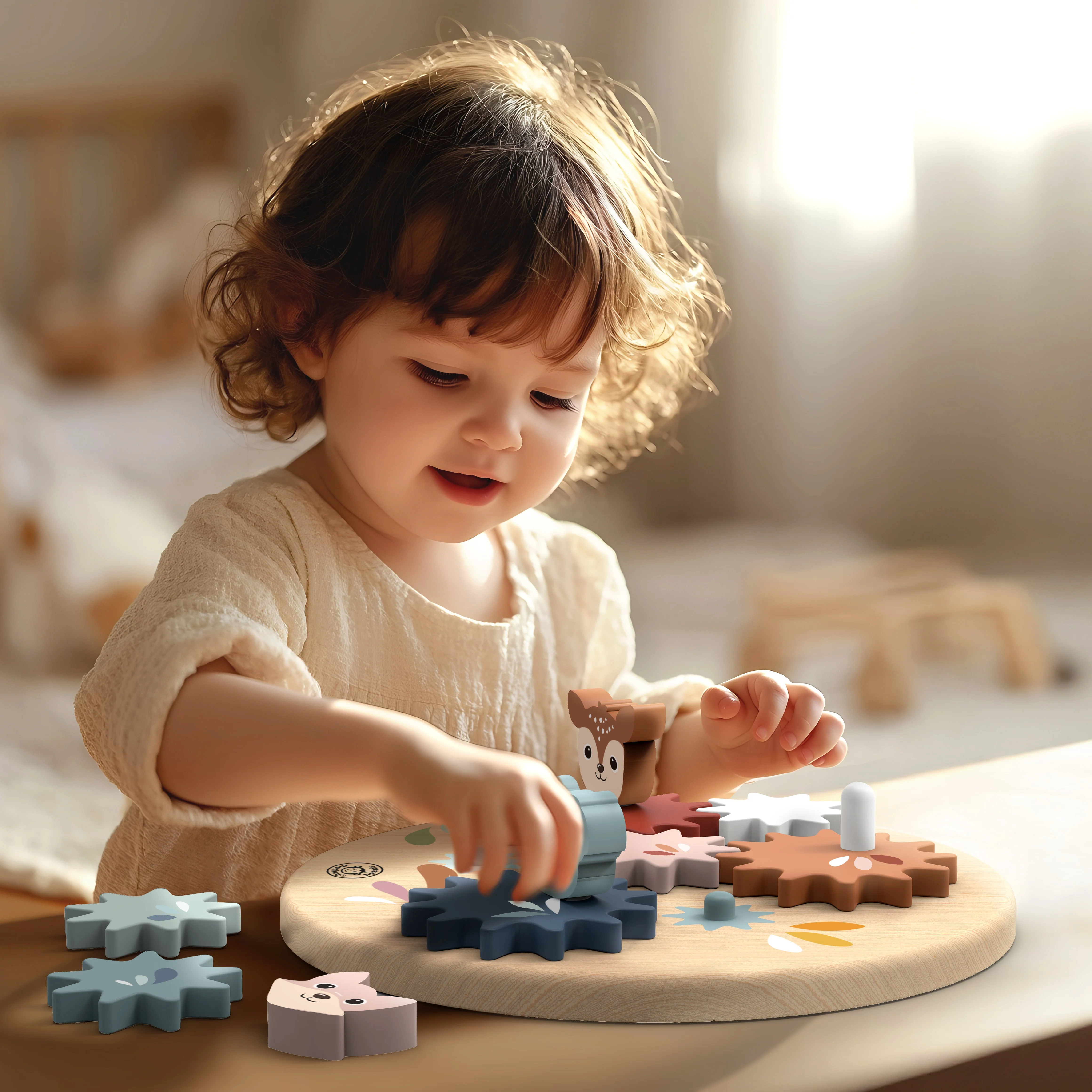Wood Gear Toy - Image 2