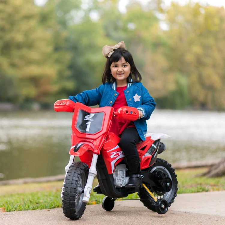 Honda CRF250R Dirt Bike 6V Red - Image 2