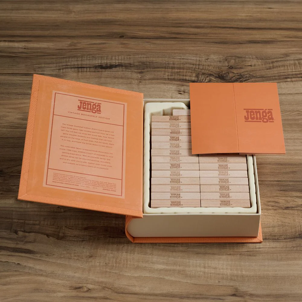 Jenga Vintage Bookshelf Edition - Image 4