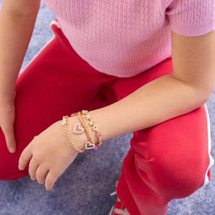Kid's Charm Bracelet - Hearts - Image 2