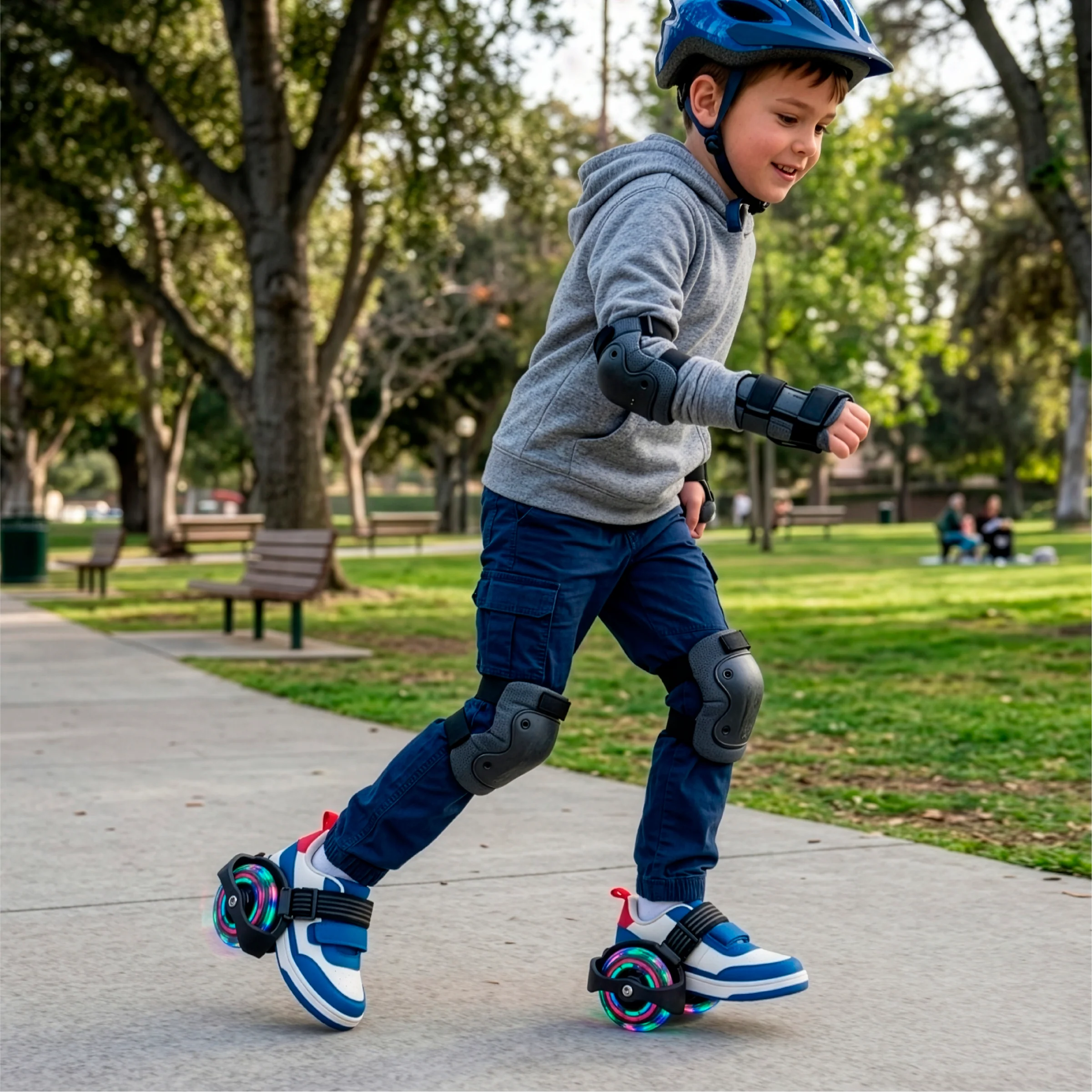 LED Clip-N-Roll Skates - Image 2