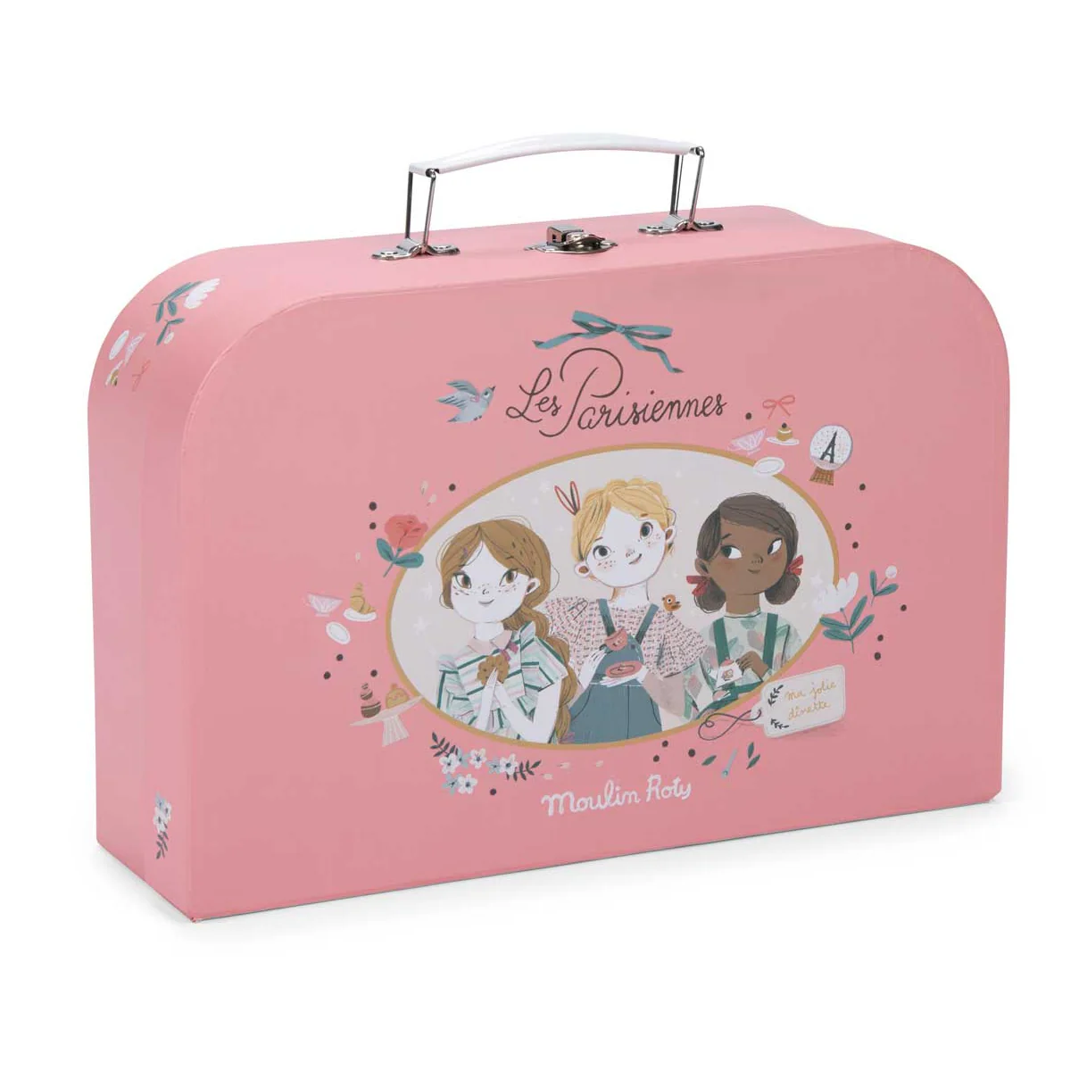 Metal Tea Set with Suitcase - The Parisiennes - Image 6