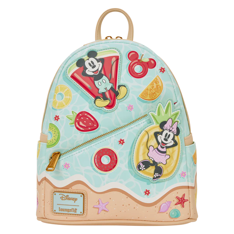 Mickey & Minnie Beach Fun Mini Backpack