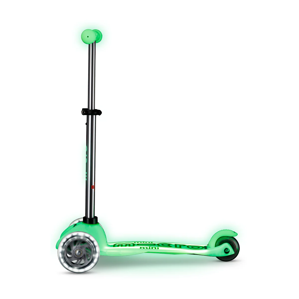 Mini Deluxe Glow LED Plus Scooter - Icy Lime - Image 5