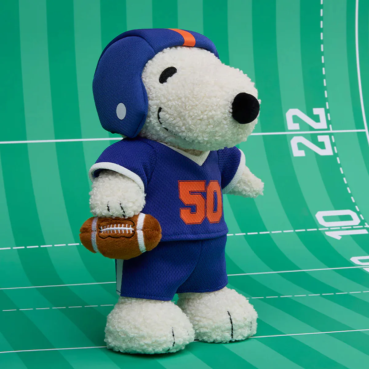 Peanuts Snoopy American Football Plush - 9" - Image 2