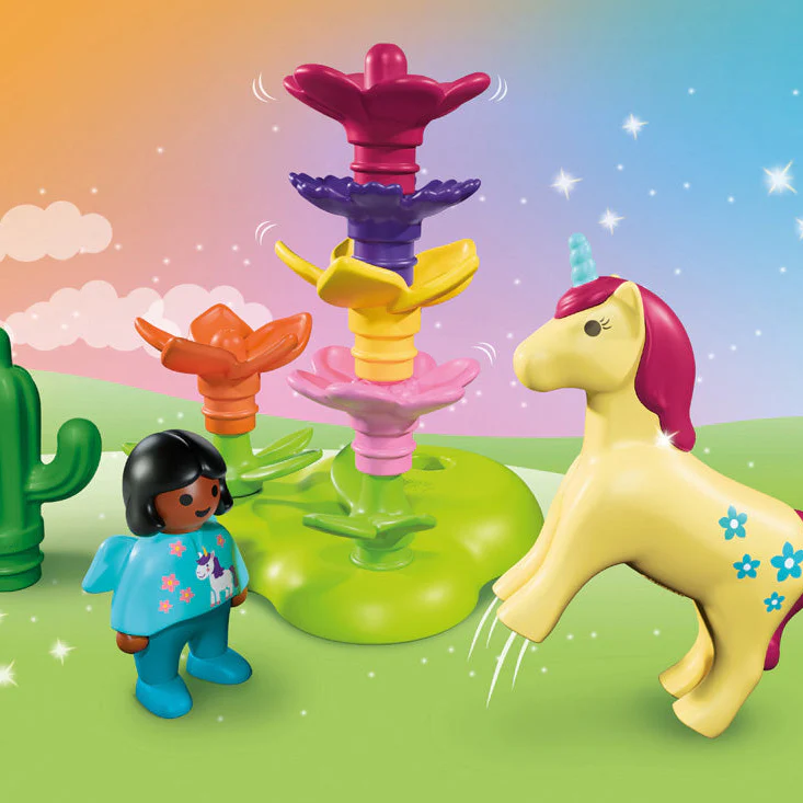 Playmobil Junior: Unicorn Fairy Garden Playset - Image 2