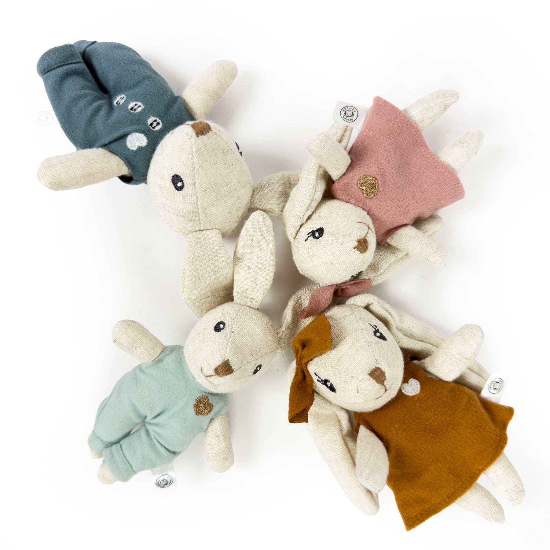 Rabbit Family Doll Set - Image 2