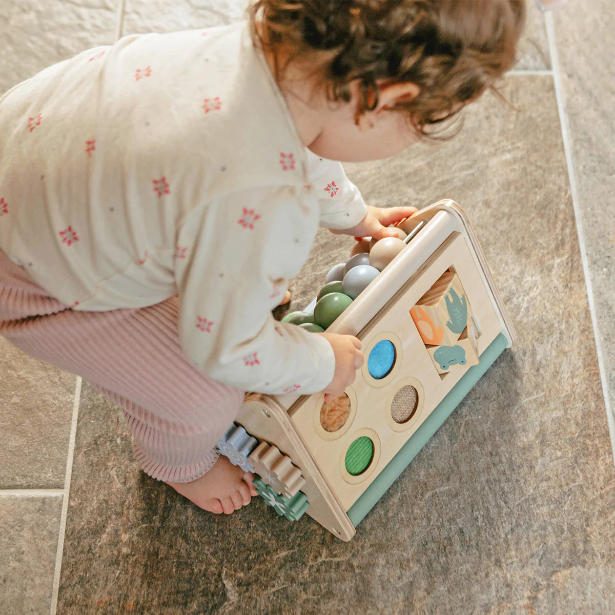 Tiny Triangle Wood Activity Toy - Image 4