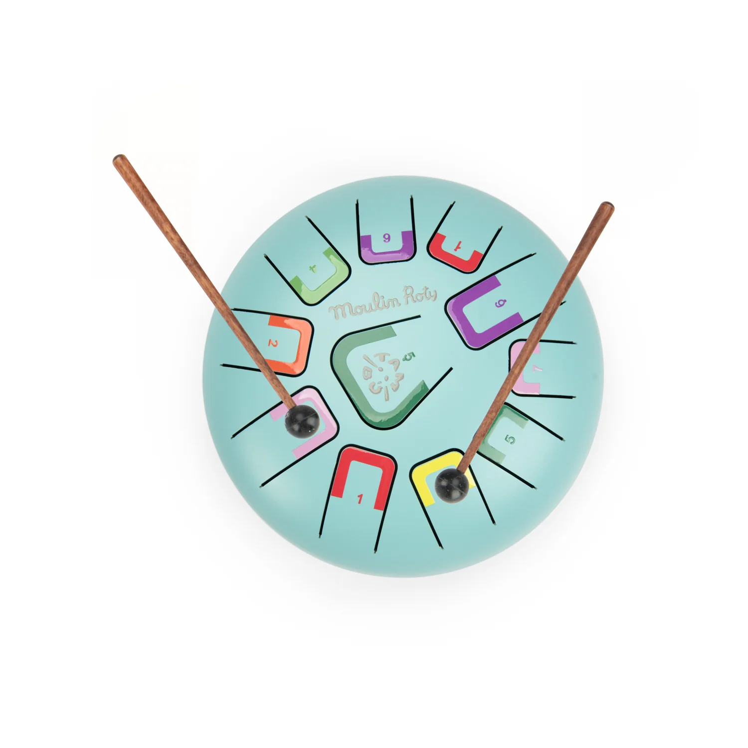 Tongue Drum Large - Light Blue - Image 2