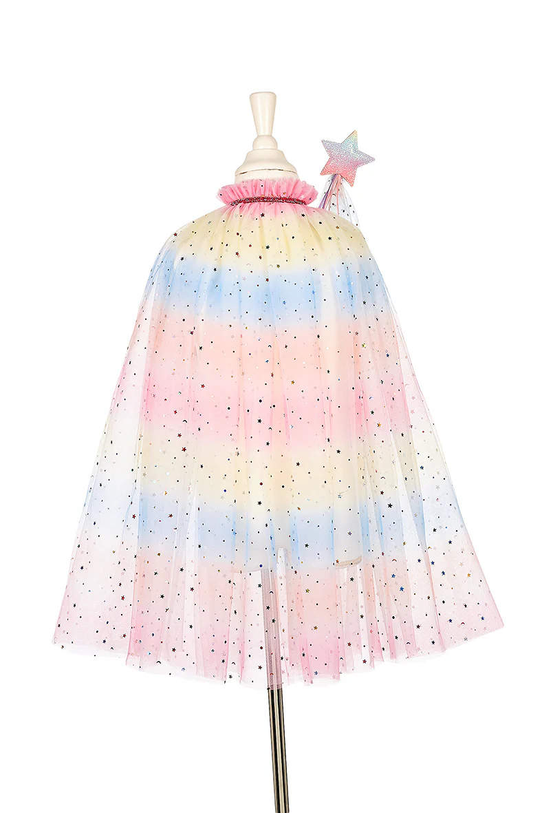 Unicorn Costume Cape Set with Headband & Wand - 5-7 Years - Image 3